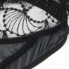 Subblime - 955212 Body Transparent Avec Dentelle Creuse Noire S/M